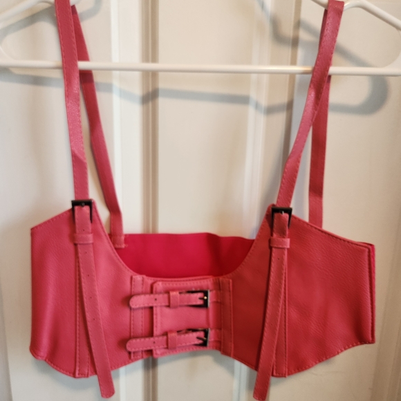 Steampunk Buckle Corset Belt Harness - Picture 3 of 5